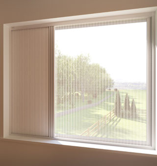 Range of vertical blinds